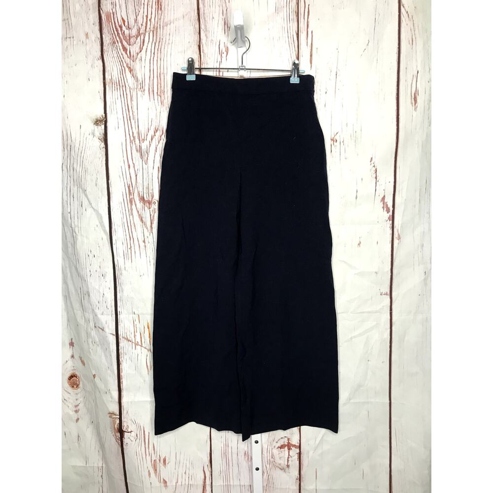 Rebecca Taylor blue wide leg trousers
